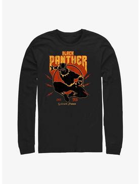 Marvel Black Panther Warrior Prince Since 1966 Long Sleeve T-Shirt, , hi-res