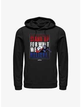 Marvel Captain America Stand Up For What We Believe Hoodie, , hi-res