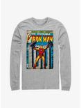 Marvel Iron Man Comic Cover Long Sleeve T-Shirt, ATH HTR, hi-res