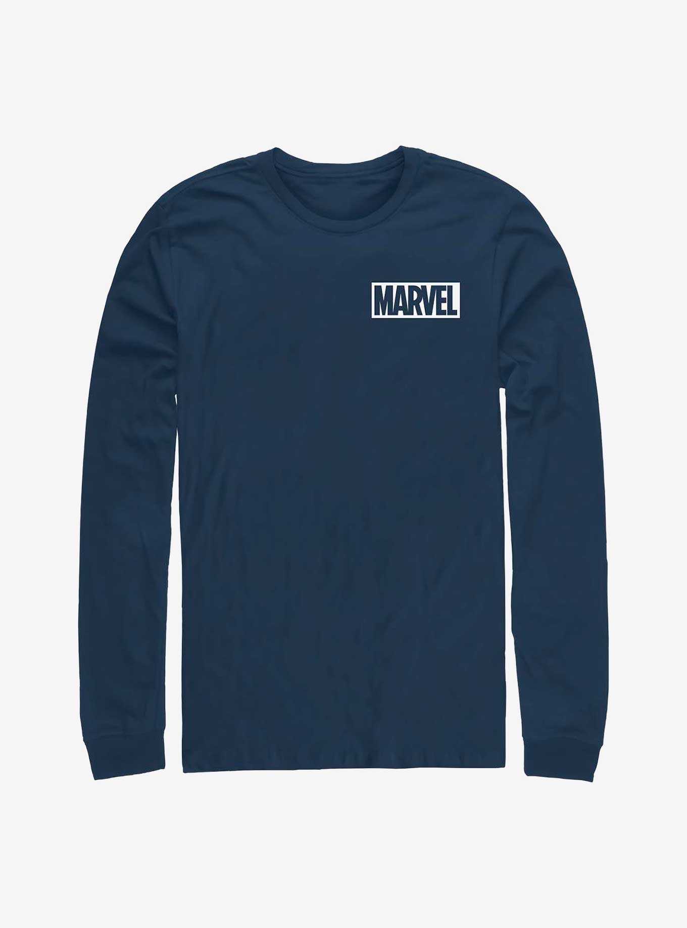 Marvel Corner Logo Long Sleeve T-Shirt, , hi-res