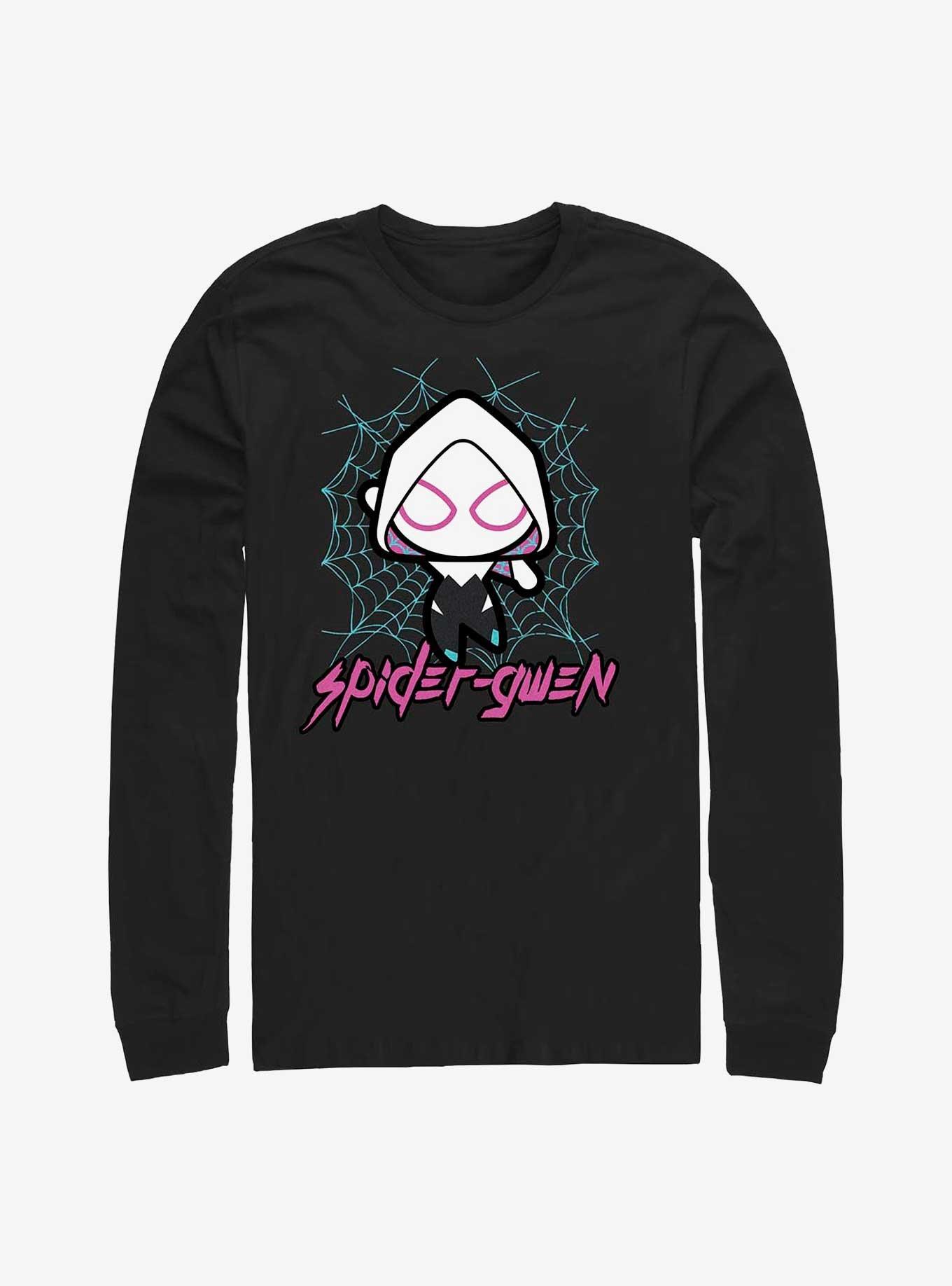 Marvel Spider-Gwen Chibi Web Long Sleeve T-Shirt, , hi-res