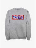 Marvel Spider-Man Fill Logo Sweatshirt, ATH HTR, hi-res
