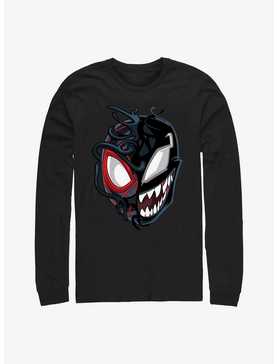 Marvel Venom Split Miles Morales Spider-Man Long Sleeve T-Shirt, , hi-res