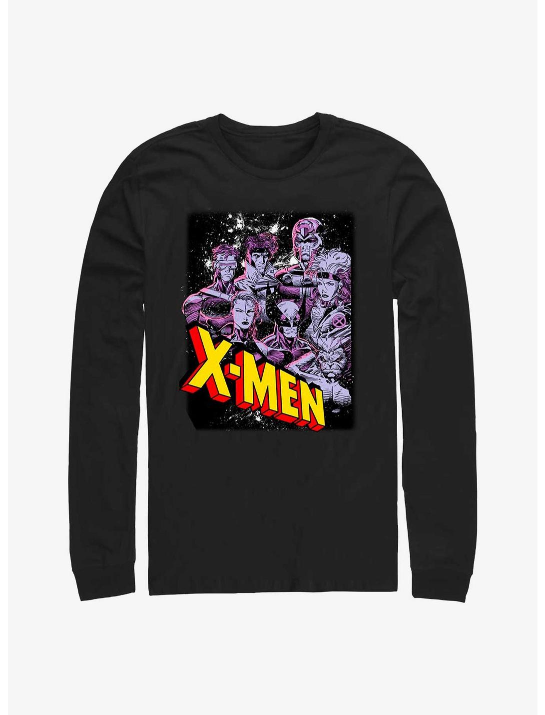 Marvel X-Men Vintage Team Long Sleeve T-Shirt, BLACK, hi-res