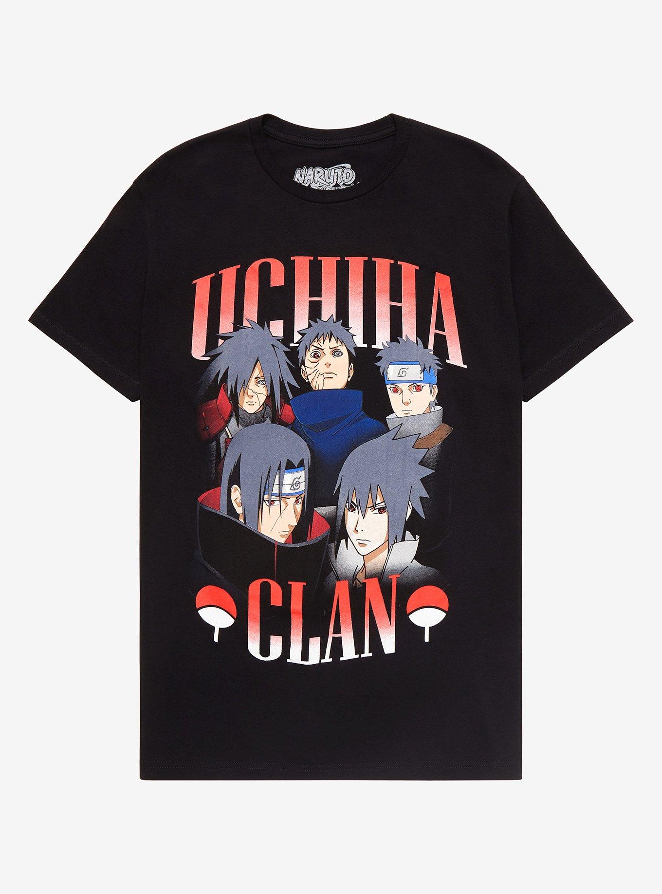 Naruto Shippuden Full Moon Hokage Clan Character Art T-Shirt