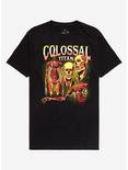 Attack On Titan Colossal Titan Collage T-Shirt, BLACK, hi-res
