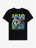 JoJo's Bizarre Adventure: Stone Ocean Jolyne & Jotaro T-Shirt, BLACK, hi-res