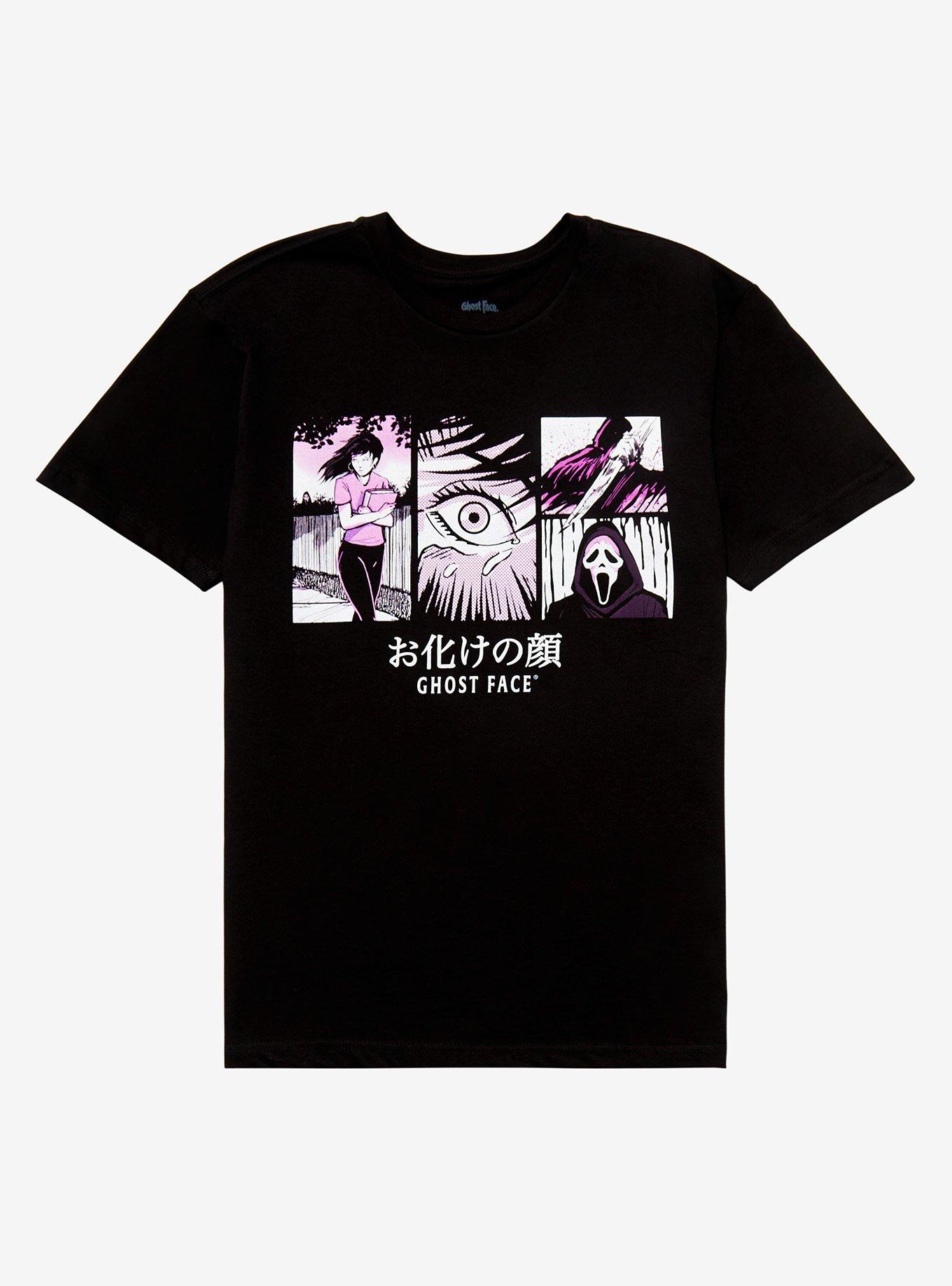 Scream Ghost Face Manga Panels T-Shirt | Hot Topic