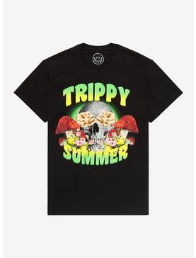 Mushroom Trippy Summer T-Shirt, , hi-res