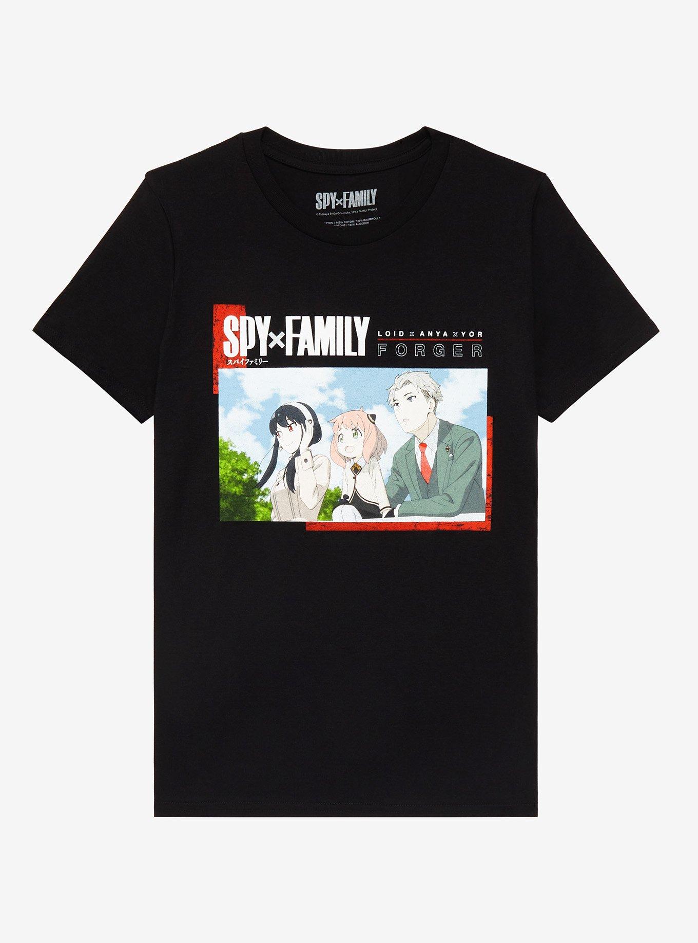 Spy X Family Forger Family Girls T-Shirt, MULTI, hi-res