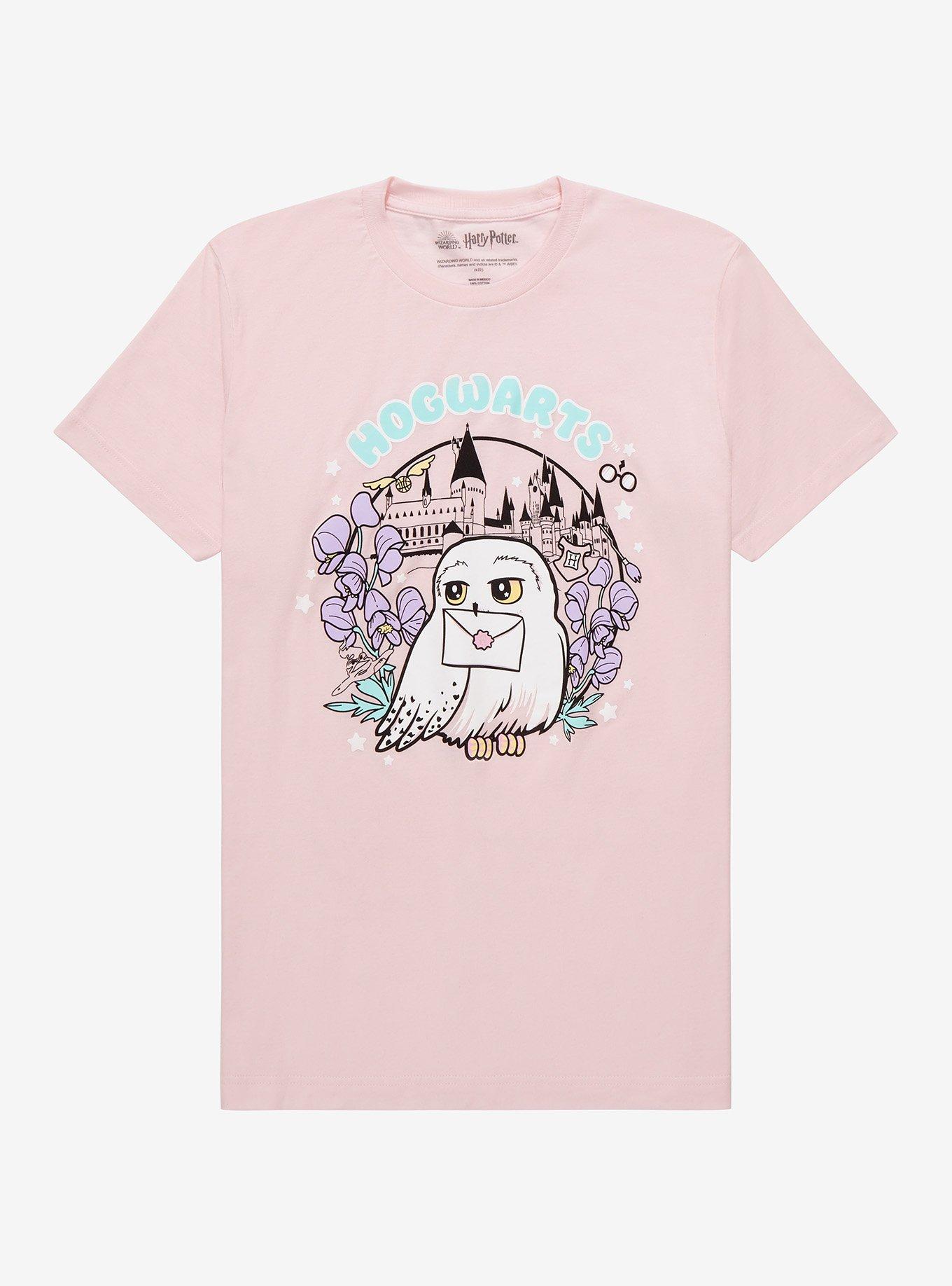 Harry Potter Kawaii Hedwig Boyfriend Fit Girls T-Shirt, MULTI, hi-res