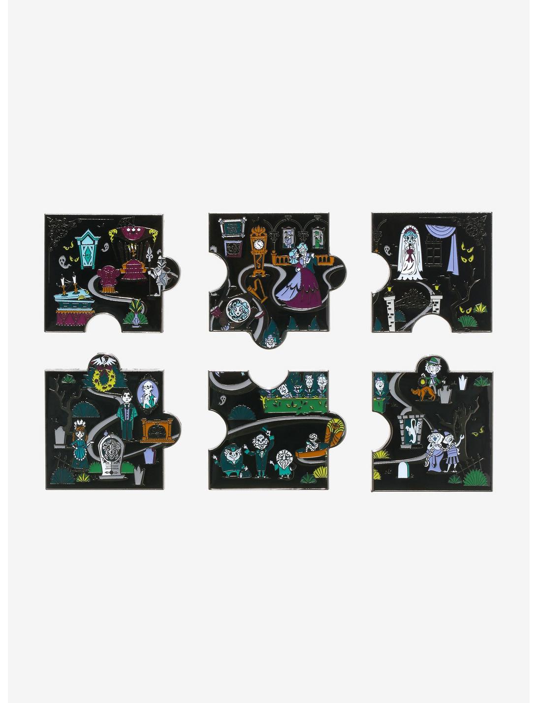 Loungefly Disney The Haunted Mansion Puzzle Blind Box Enamel Pin, , hi-res