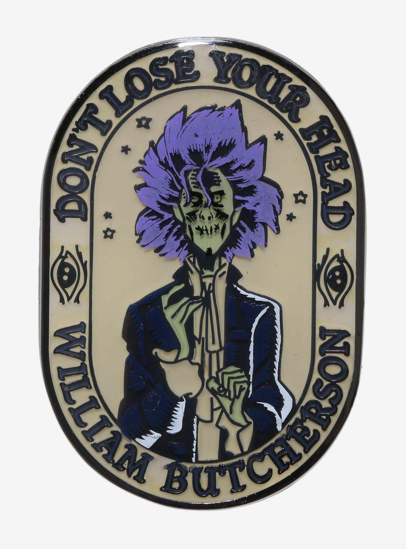 Loungefly Disney Hocus Pocus Billy Portrait Enamel Pin, , hi-res