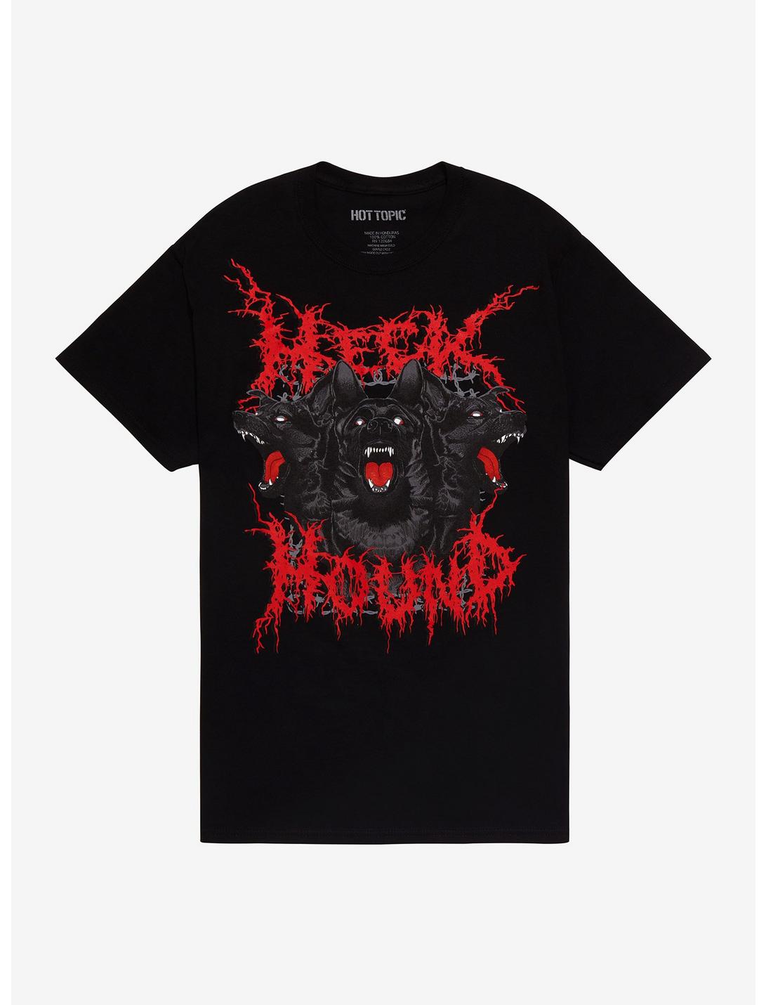 Hell Hound Metal Boyfriend Fit Girls T-Shirt, MULTI, hi-res