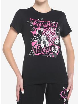 Romance Is Dead Collage Girls T-Shirt, , hi-res