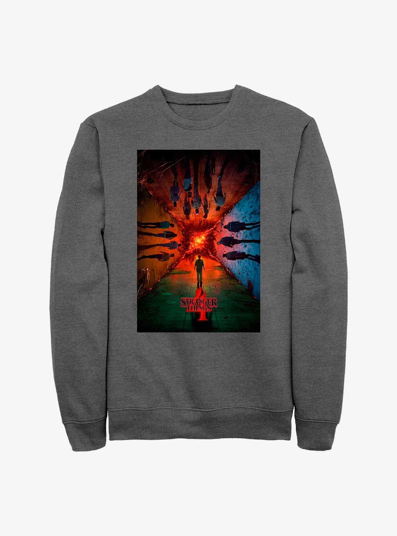 Stranger Things Season 4 Main Poster Sweatshirt, , hi-res