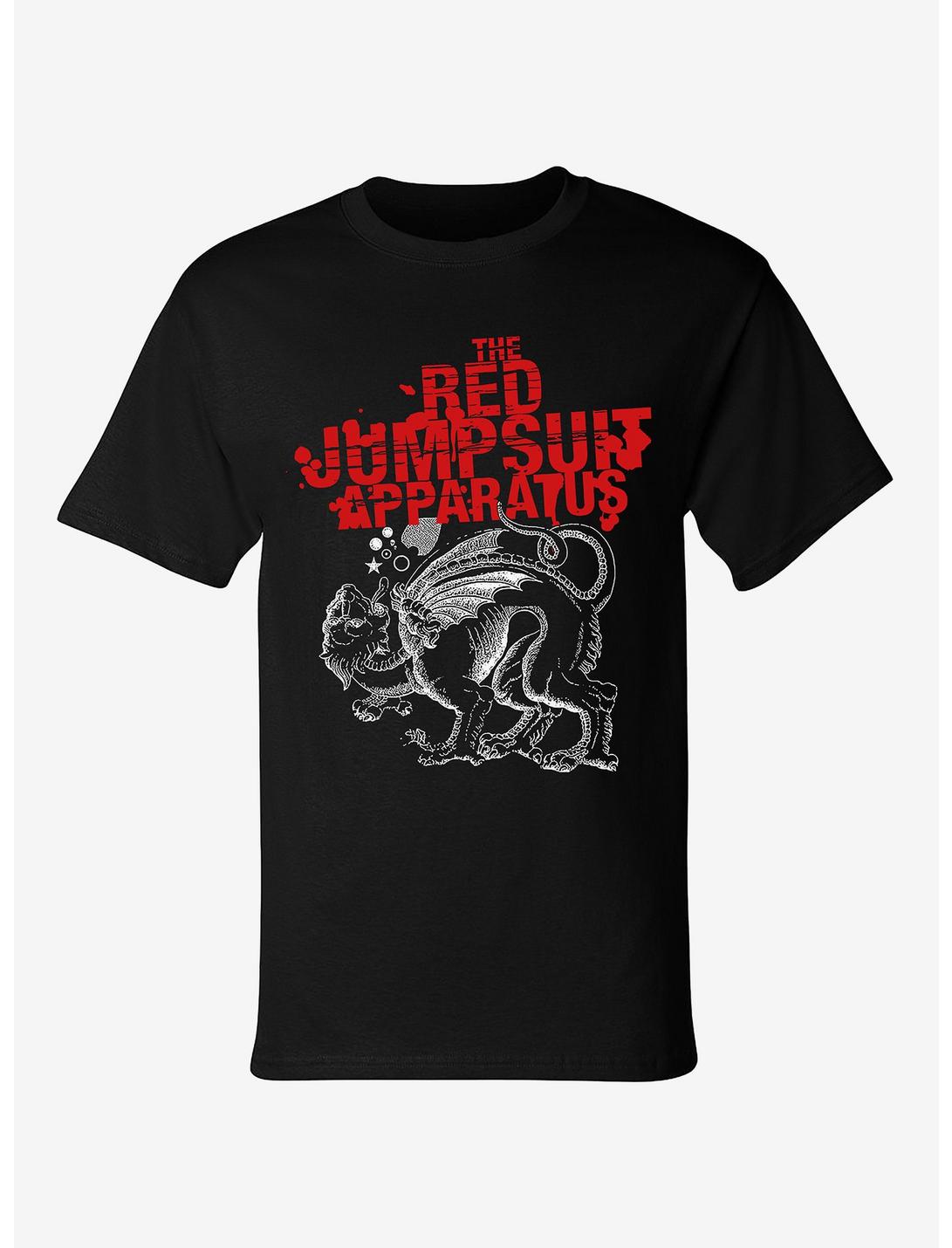 The Red Jumpsuit Apparatus Dragon T-Shirt, BLACK, hi-res
