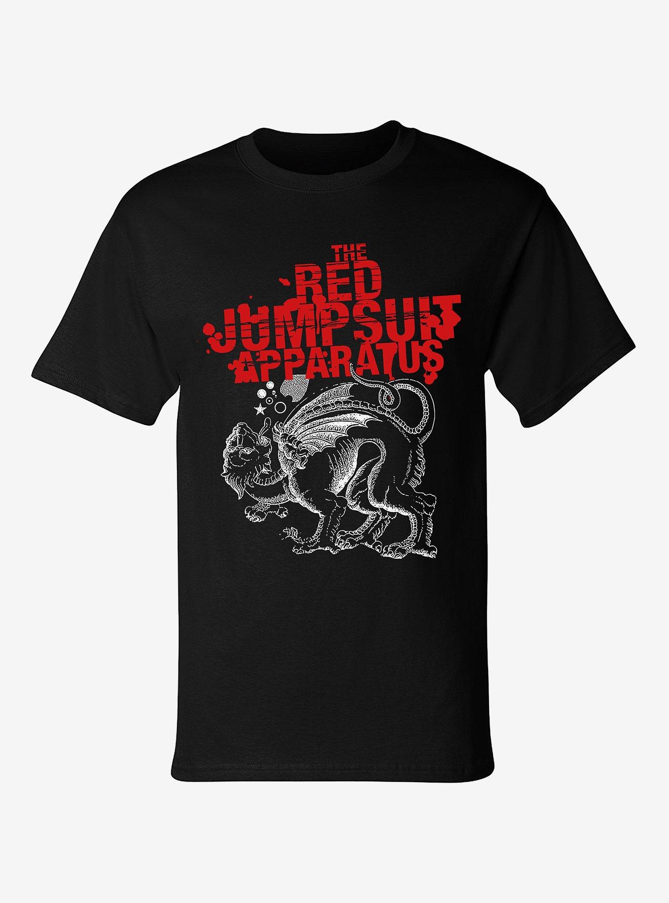 The Red Jumpsuit Apparatus Dragon T-Shirt, BLACK, hi-res