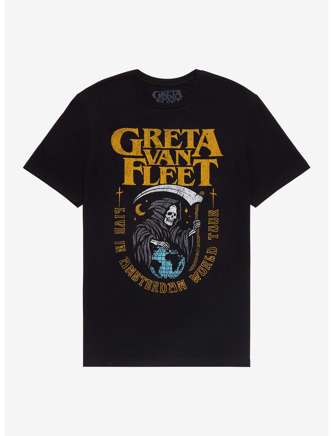 Greta Van Fleet Grim Reaper T-Shirt, BLACK, hi-res