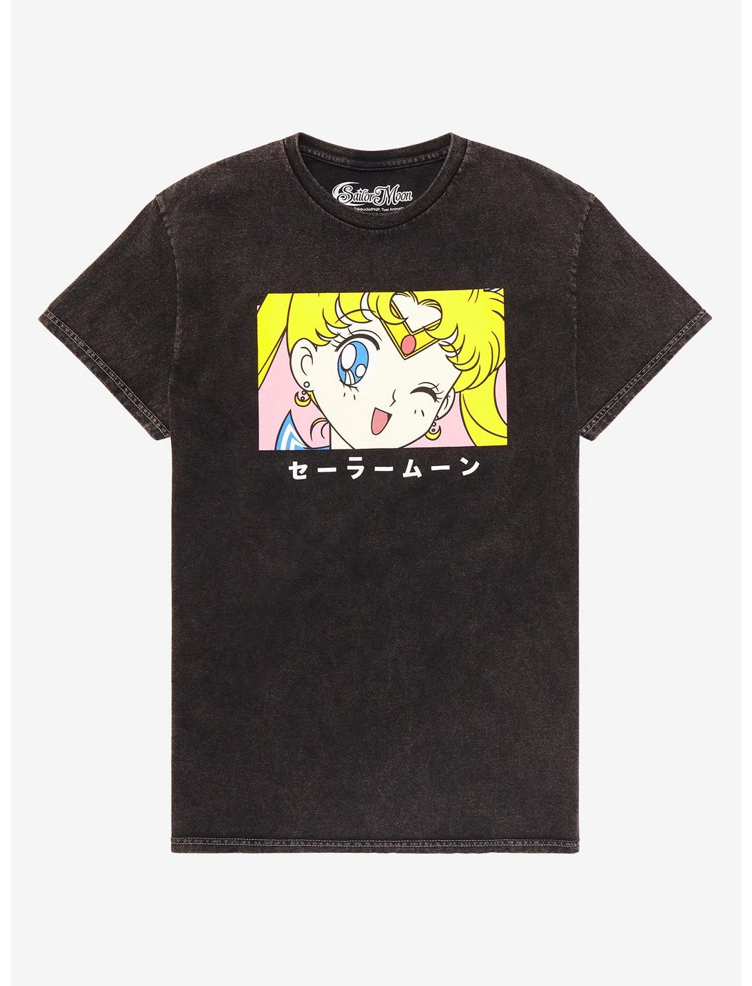 Sailor Moon Wink Boyfriend Fit Girls T-Shirt, MULTI, hi-res