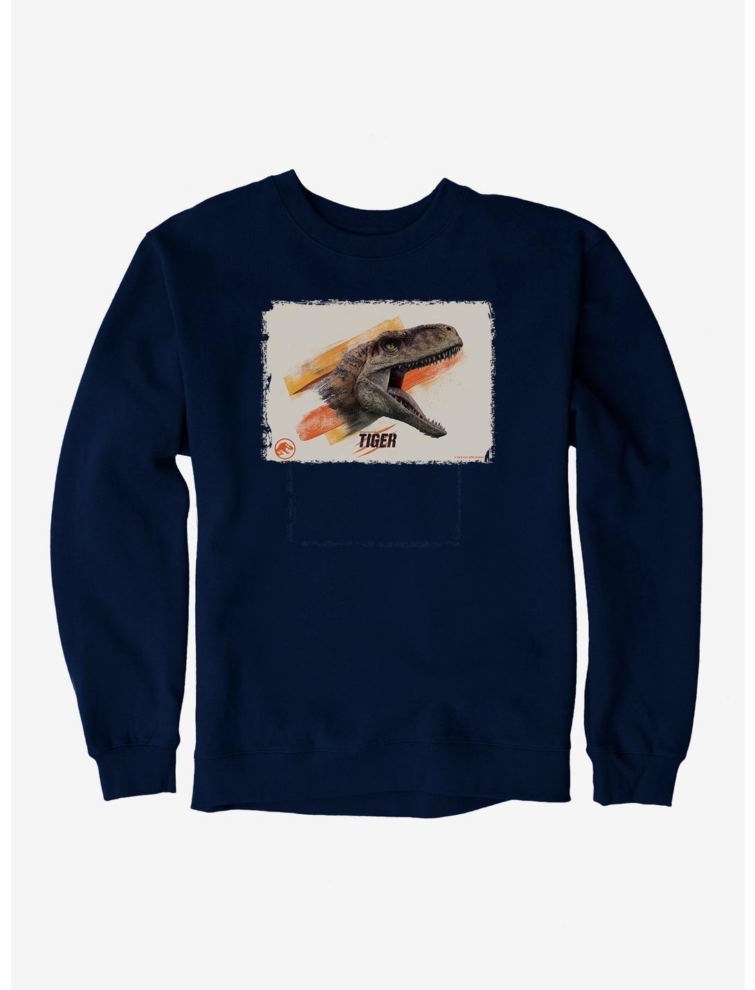Jurassic World Dominion Tiger Roar Sweatshirt, NAVY, hi-res