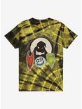 The Nightmare Before Christmas Oogie's Boys Mask Tie-Dye Boyfriend Fit Girls T-Shirt, MULTI, hi-res