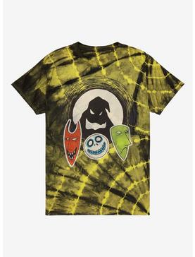 Plus Size The Nightmare Before Christmas Oogie's Boys Mask Tie-Dye Boyfriend Fit Girls T-Shirt, , hi-res