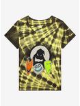 The Nightmare Before Christmas Oogie's Boys Mask Tie-Dye Boyfriend Fit Girls T-Shirt Plus Size, MULTI, hi-res