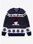 Studio Ghibli Kiki's Delivery Service Kiki Holiday Sweater - BoxLunch Exclusive, NAVY, hi-res