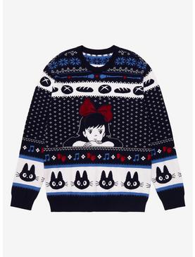 Studio Ghibli Kiki's Delivery Service Kiki Holiday Sweater - BoxLunch Exclusive, , hi-res