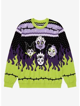 Disney Villains Holiday Sweater - BoxLunch Exclusive, , hi-res