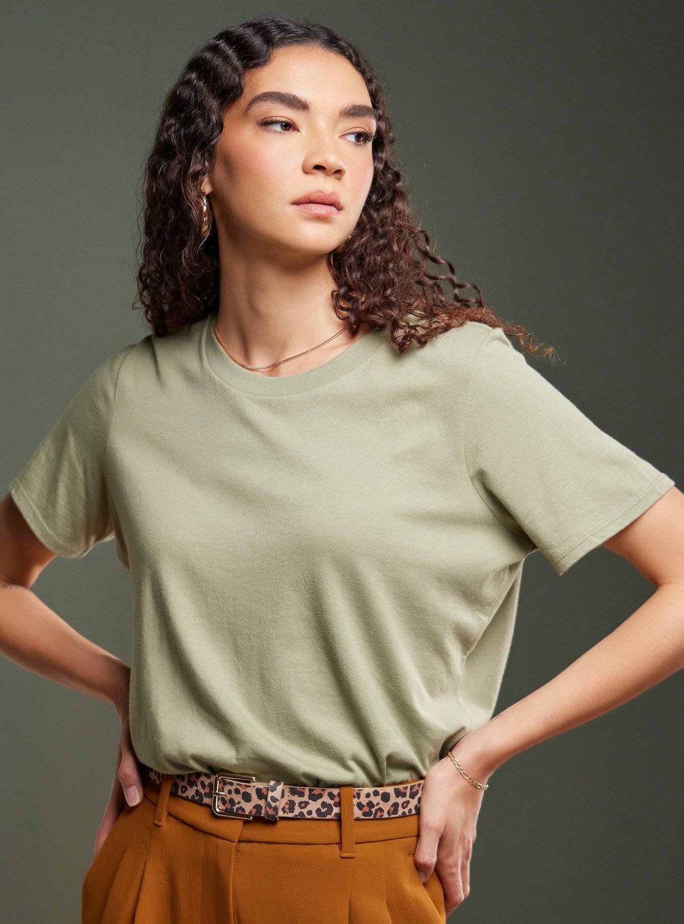 Her Universe Olive Crewneck Favorite T-Shirt