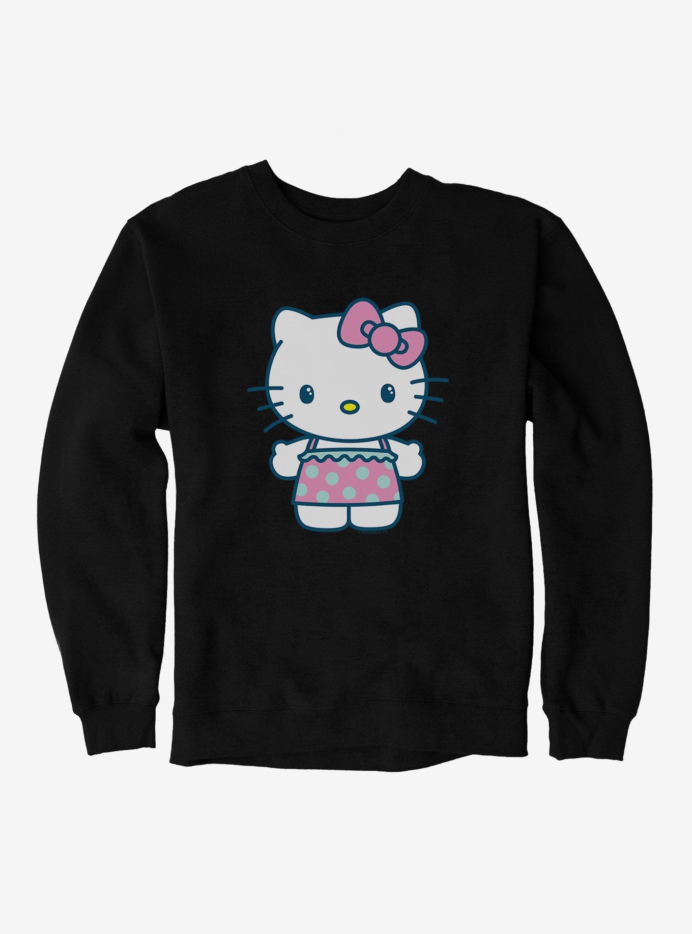 Hello Kitty Kawaii Vacation Ruffles Outfit Sweatshirt, , hi-res