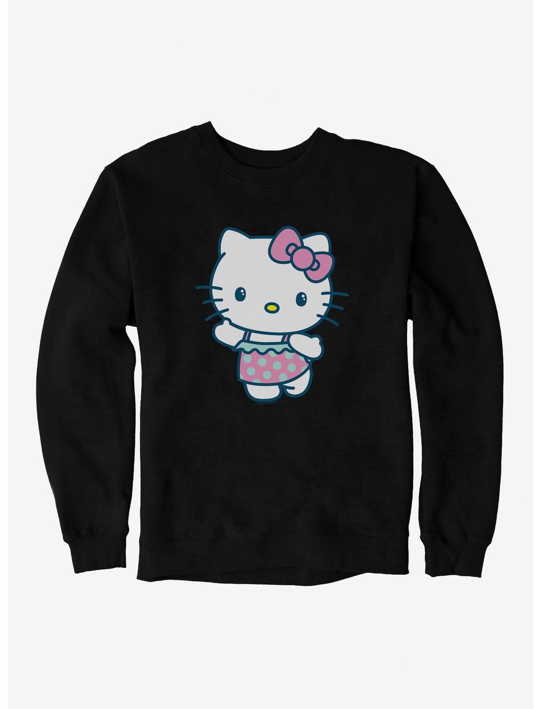 Hello Kitty Kawaii Vacation Ruffles Swim Outfit Sweatshirt, , hi-res