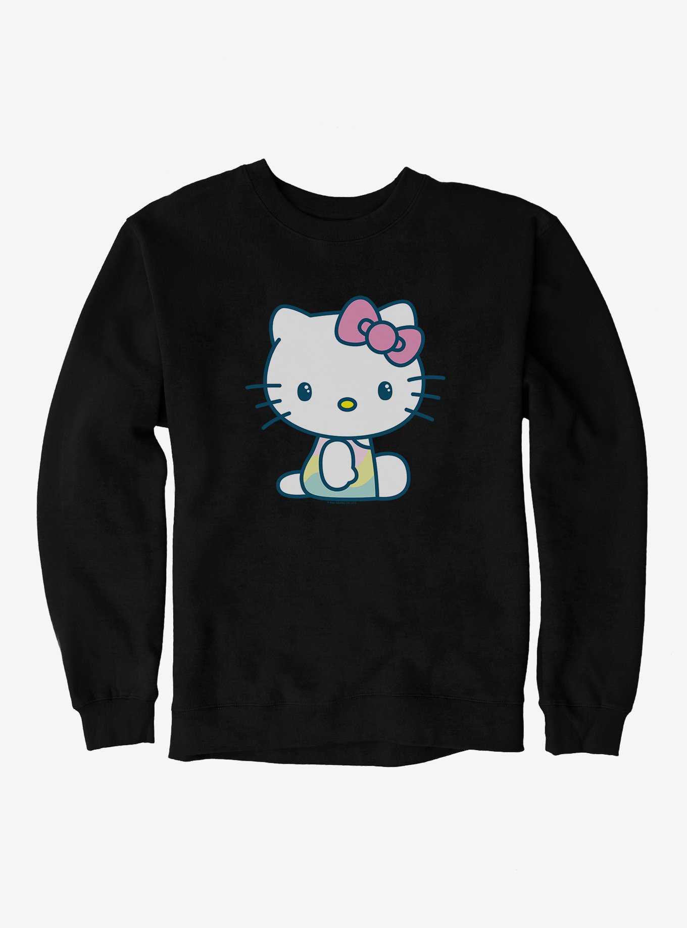 Hello Kitty Kawaii Vacation Waves Swim Outfit Sweatshirt, , hi-res