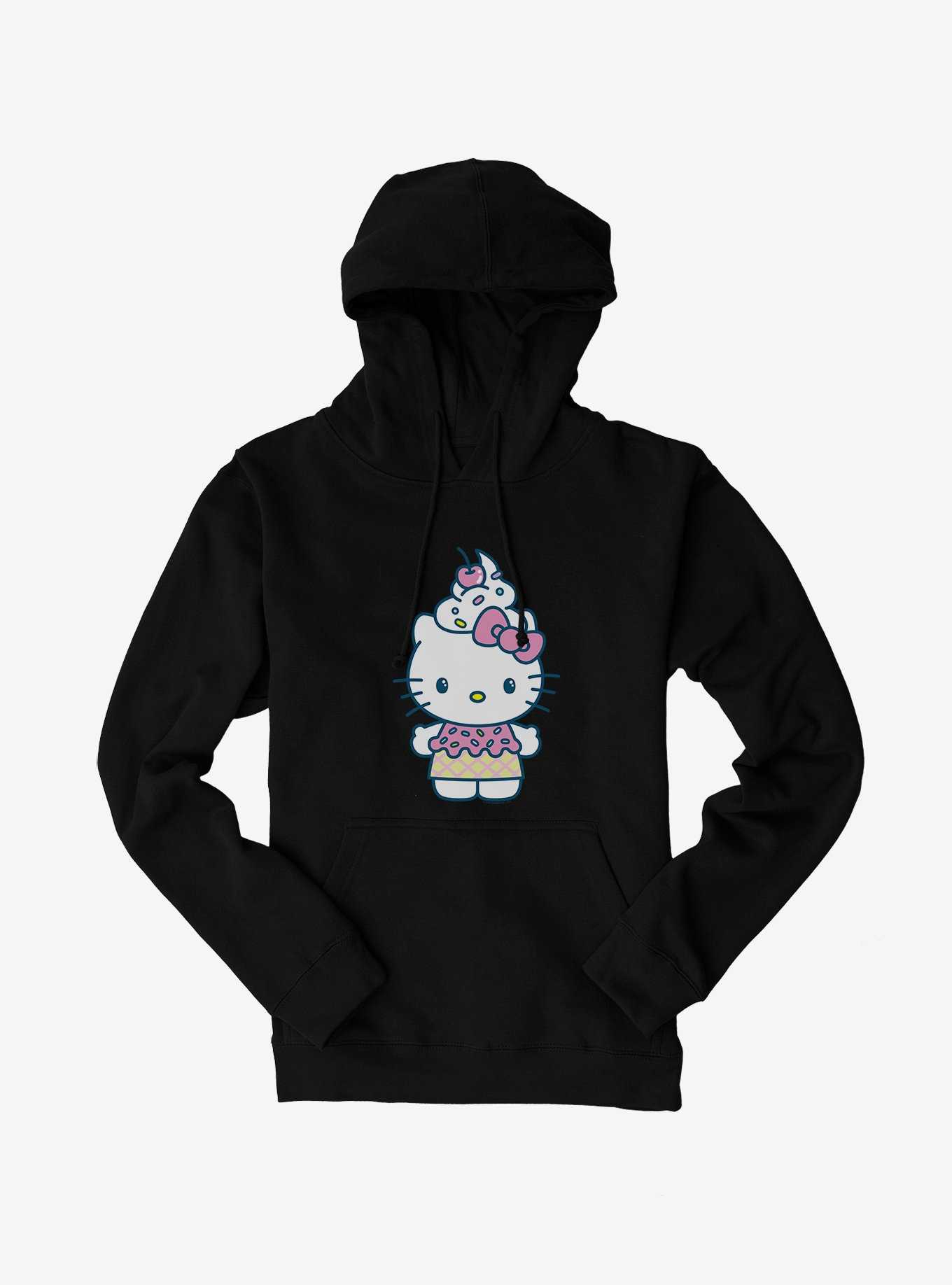 Hello Kitty Kawaii Vacation Ice Cream Outfit Hoodie, , hi-res
