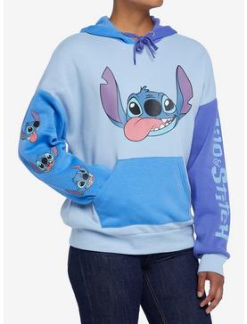 Disney Lilo & Stitch Color-Block Hoodie, , hi-res