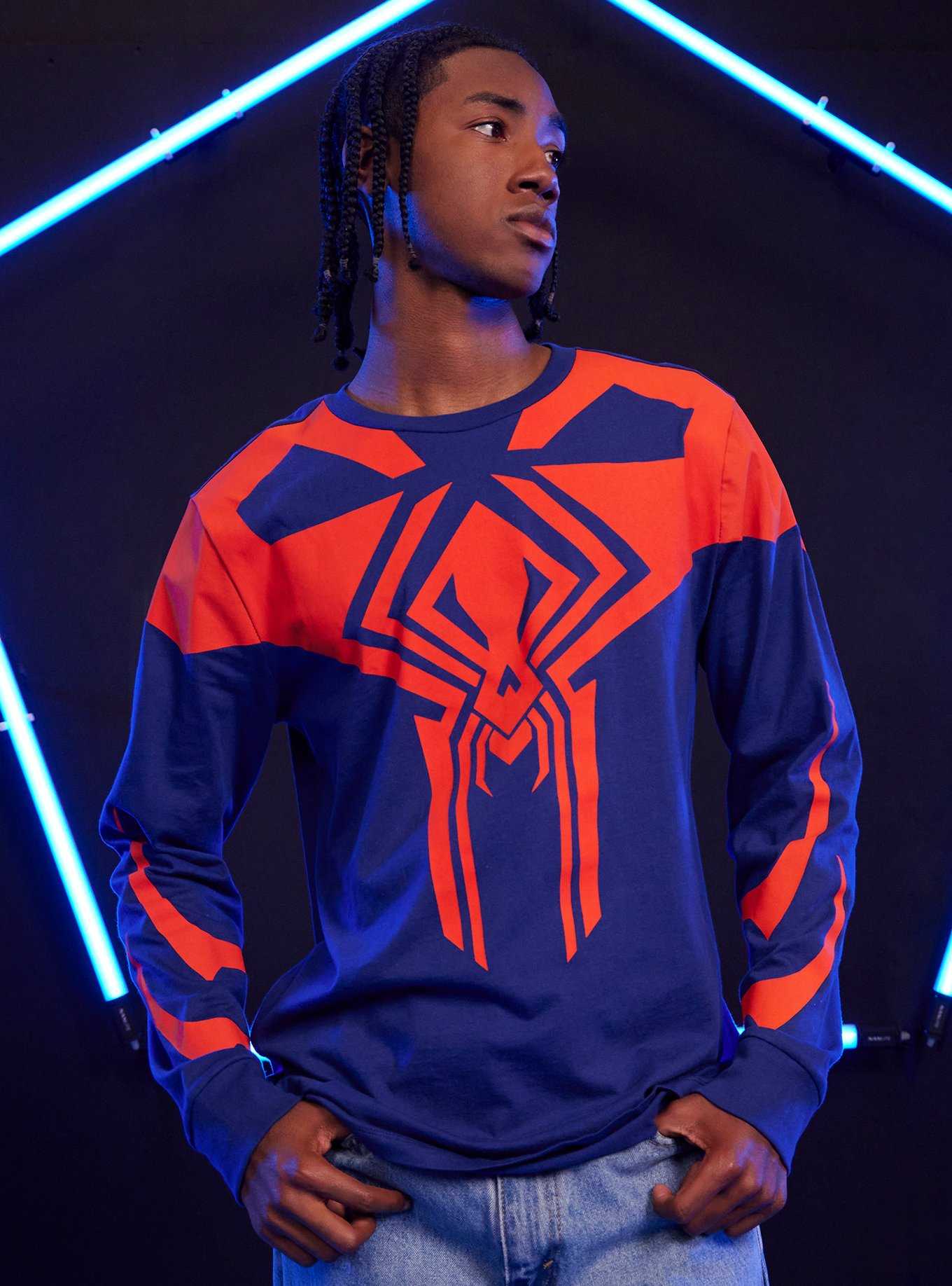 Our Universe Marvel Spider-Man: Across The Spider-Verse Spider-Man 2099 Long-Sleeve T-Shirt, , hi-res