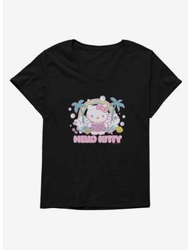 Hello Kitty Kawaii Vacation Bubble Dreams Womens T-Shirt Plus Size, , hi-res