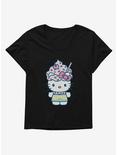 Hello Kitty Kawaii Vacation Milkshake Outfit Womens T-Shirt Plus Size, , hi-res
