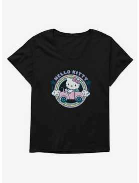 Hello Kitty Kawaii Vacation Retro Getaway Icon Womens T-Shirt Plus Size, , hi-res
