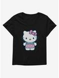 Hello Kitty Kawaii Vacation Ruffles Outfit Womens T-Shirt Plus Size, , hi-res