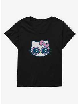 Hello Kitty Kawaii Vacation Sunnies Womens T-Shirt Plus Size, , hi-res