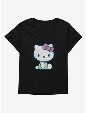 Hello Kitty Kawaii Vacation Waves Swim Outfit Womens T-Shirt Plus Size, , hi-res