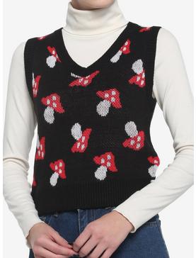 Mushroom Girls Sweater Vest, , hi-res