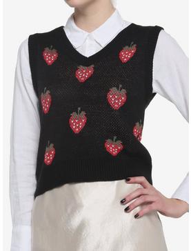 Strawberry Girls Sweater Vest, , hi-res