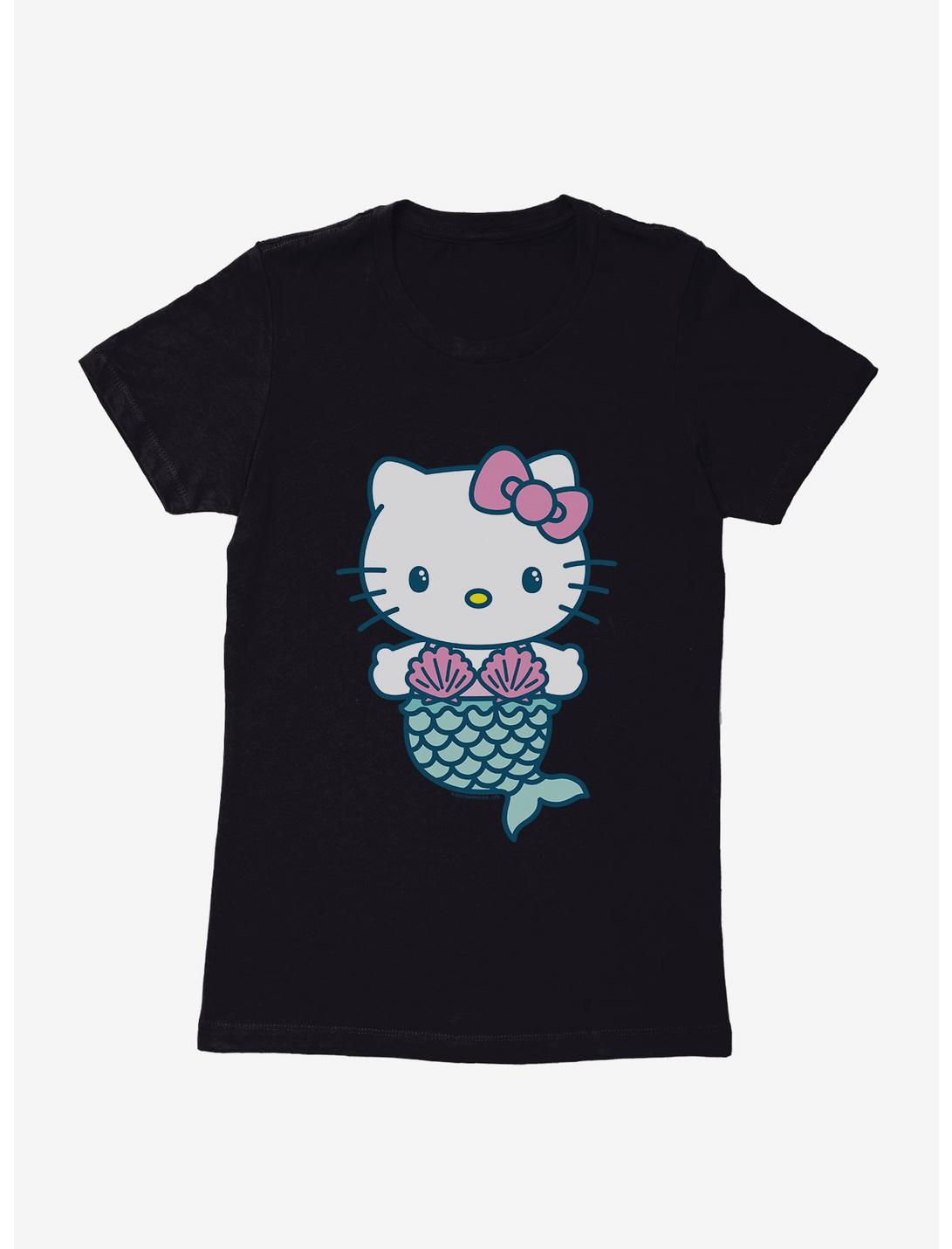 Hello Kitty Kawaii Vacation Mermaid Outfit Womens T-Shirt, , hi-res