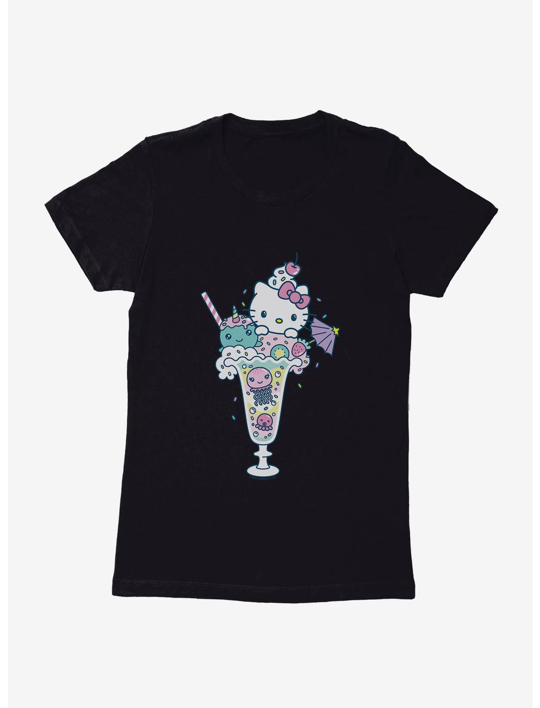Hello Kitty Kawaii Vacation Milkshake Dreams Womens T-Shirt, , hi-res