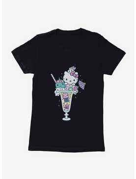 Hello Kitty Kawaii Vacation Milkshake Dreams Womens T-Shirt, , hi-res