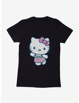 Hello Kitty Kawaii Vacation Ruffles Swim Outfit Womens T-Shirt, , hi-res